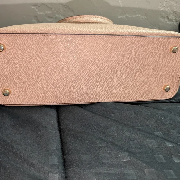 Coach Light Pink Leather Satchel - Picture 6 of 6